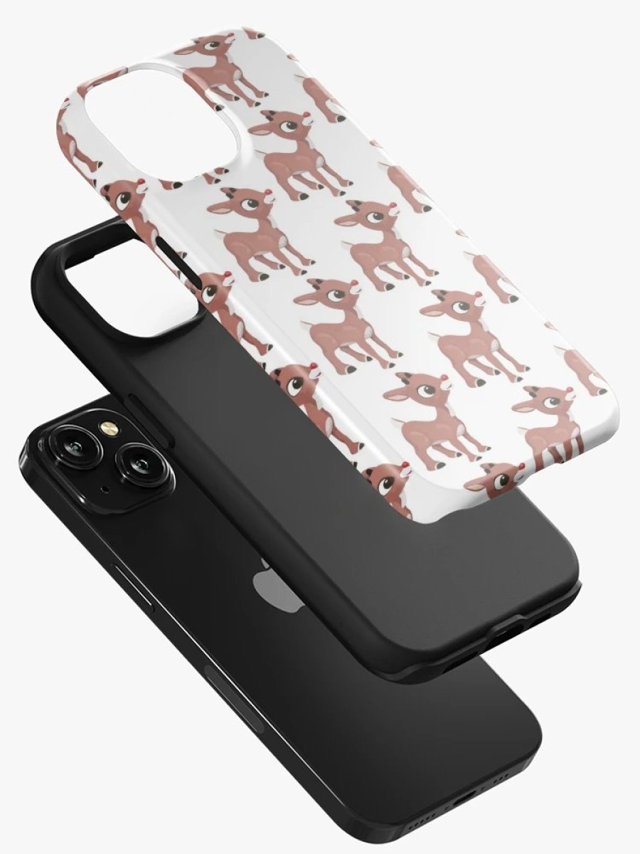 Redbubble Classic Rudolph © Graphicloveshop Iphone Case New