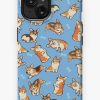 Redbubble Jolly Corgis In Blue Iphone Case Best