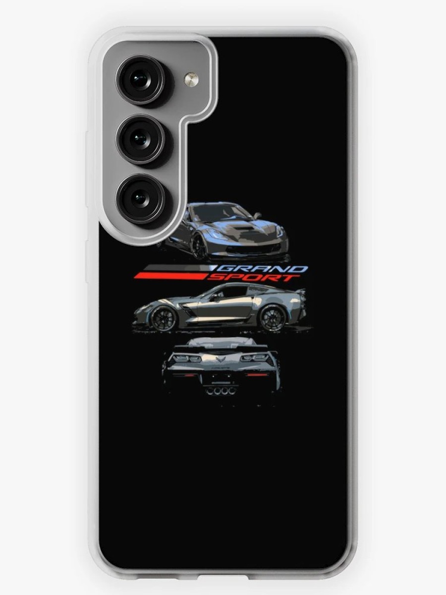 Redbubble 2017 Corvette C7 Grand Sport Vette Drivers Samsung Galaxy Phone Case New