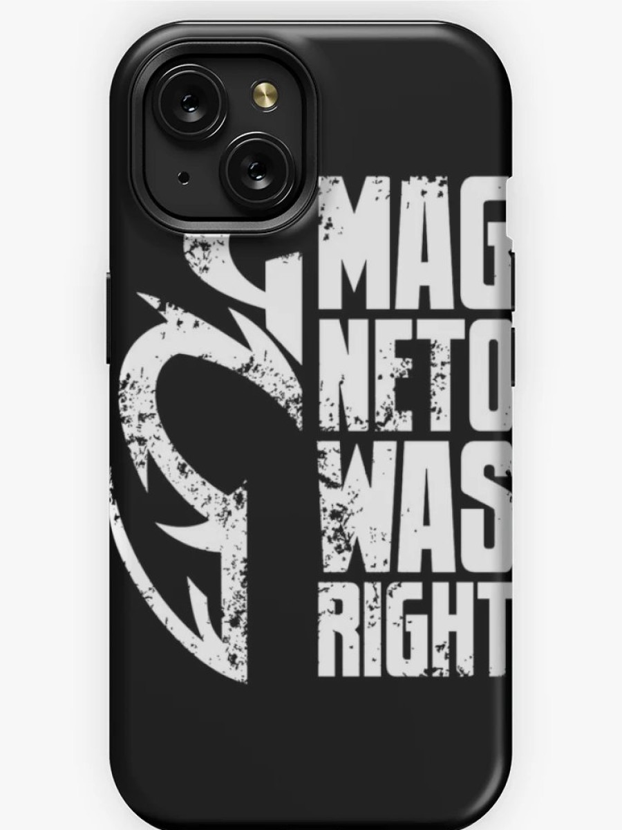 Redbubble Magneto Was Right - White Iphone Case New