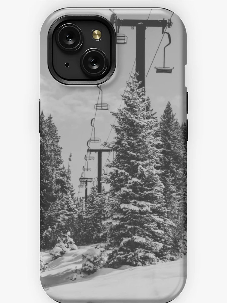 Redbubble Chairlift To The Top Iphone Case Hot