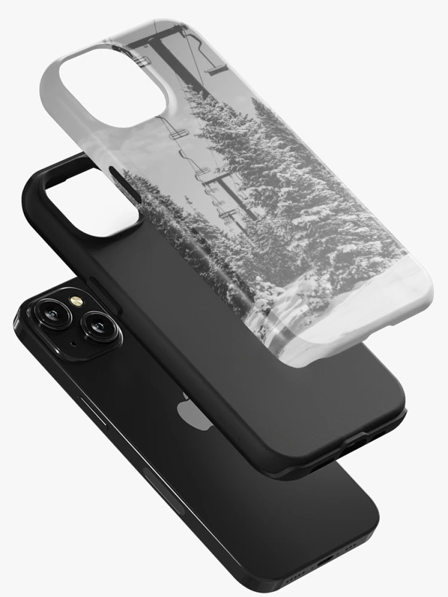 Redbubble Chairlift To The Top Iphone Case Hot