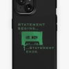 Redbubble Statement Begins... Statement Ends... Iphone Case Best