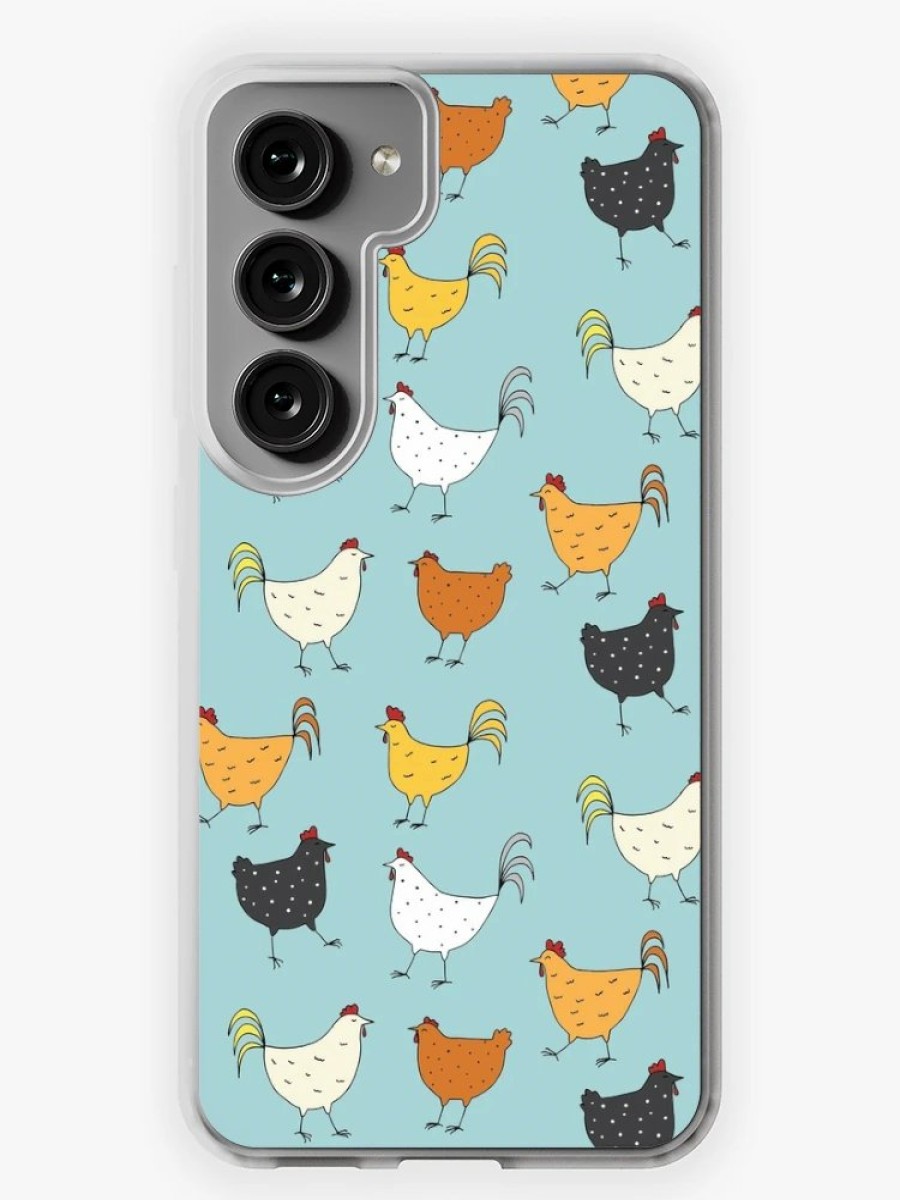 Redbubble Chicken Pattern Samsung Galaxy Phone Case Online