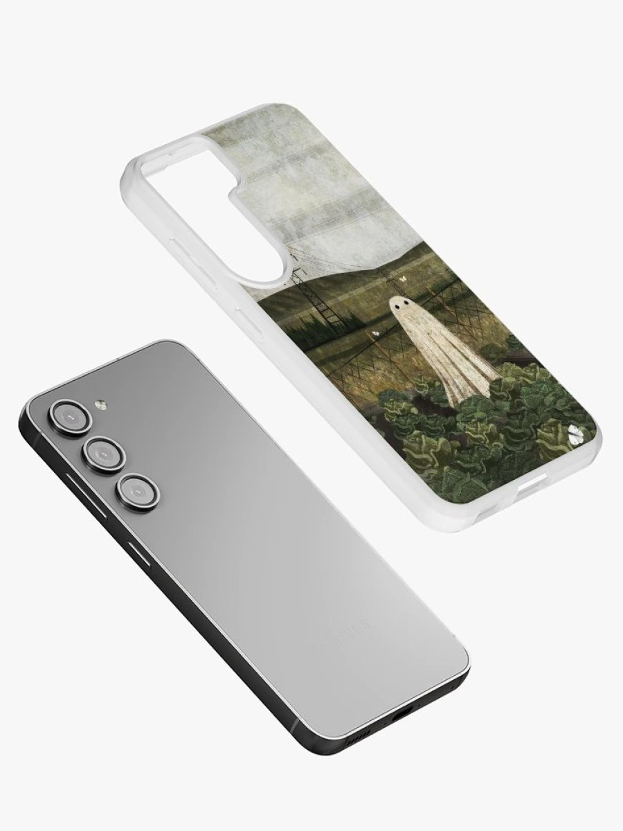 Redbubble There'S A Ghost In The Cabbage Patch Again... Samsung Galaxy Phone Case Clearance