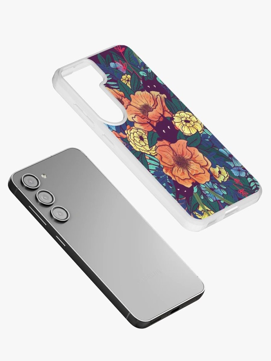 Redbubble Wild Flowers Samsung Galaxy Phone Case Clearance