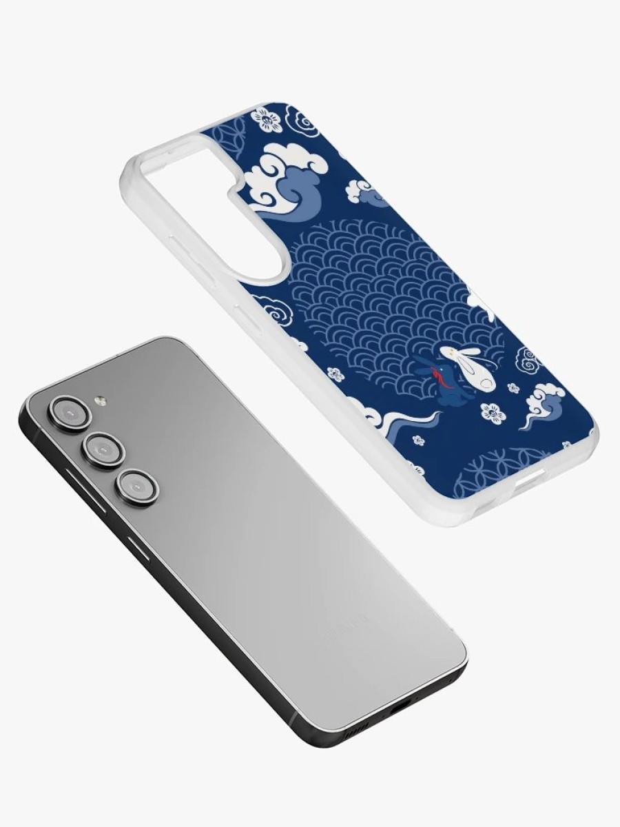 Redbubble Wangxian Qixi Festival Mask [Seamless] Samsung Galaxy Phone Case Hot