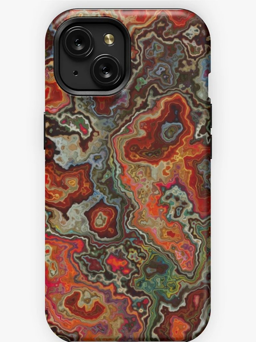 Redbubble Blood Geode Iphone Case New