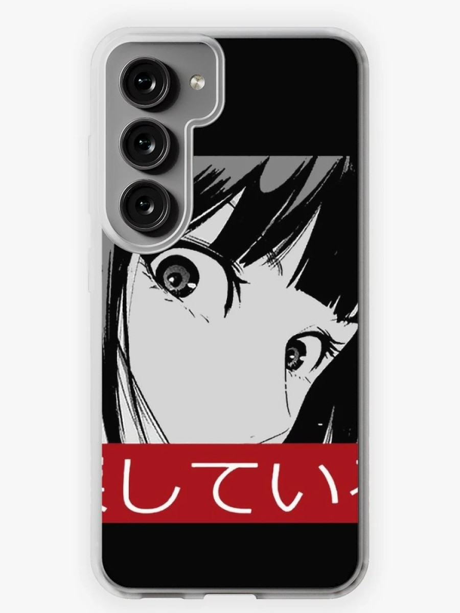 Redbubble Vaporwave Japanese Girl Illustration Samsung Galaxy Phone Case Online