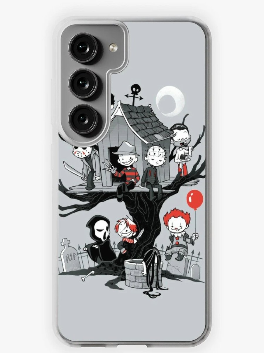 Redbubble Horror House Samsung Galaxy Phone Case Clearance