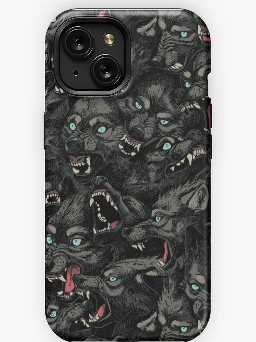 Redbubble Wolf Pack Pattern Iphone Case Clearance