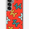 Redbubble Balloon Animal Dogs Pattern In Red Samsung Galaxy Phone Case Online