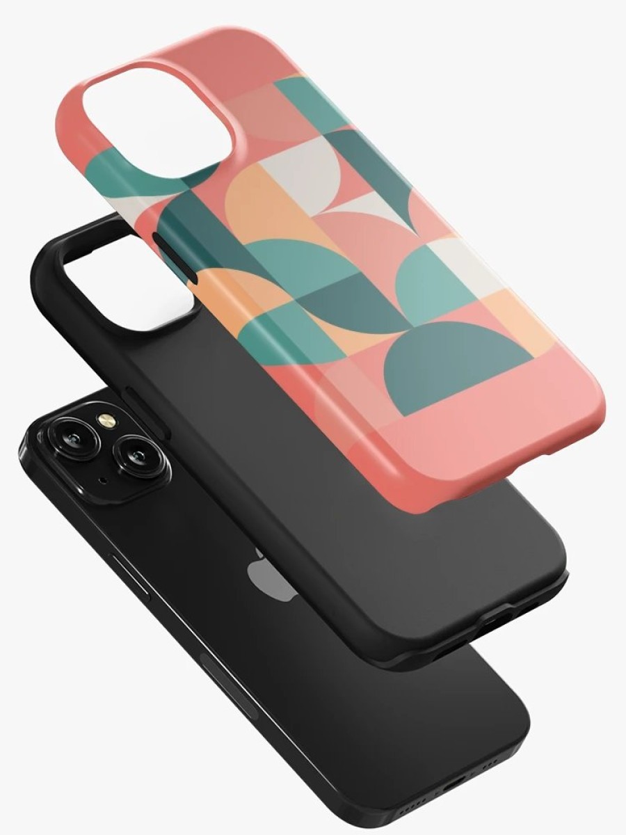 Redbubble Mid Century Geometric 19 Iphone Case Hot