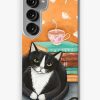 Redbubble Tea, Books, And Cats Samsung Galaxy Phone Case Wholesale