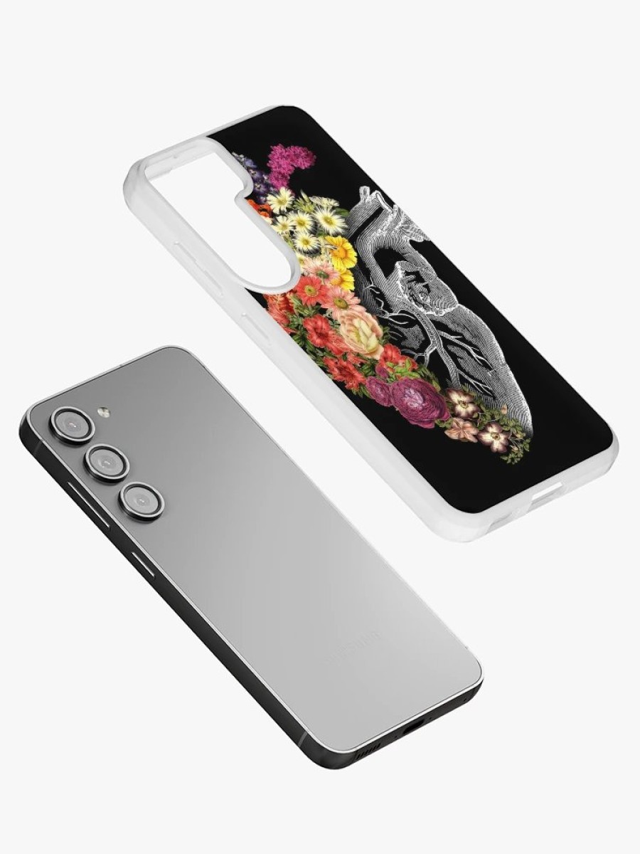 Redbubble Flower Heart Spring By Tobe Fonseca Samsung Galaxy Phone Case Online