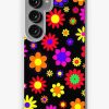 Redbubble Retro Hippie Flower Power Pattern Samsung Galaxy Phone Case Best