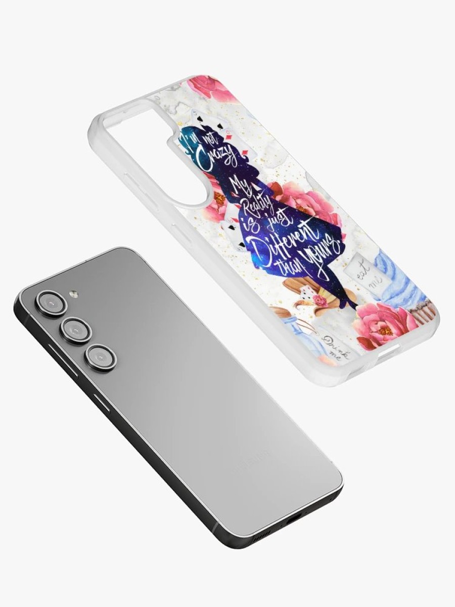 Redbubble Alice - I'M Not Crazy Samsung Galaxy Phone Case Online