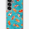 Redbubble Watercolor Goldfish Pond Samsung Galaxy Phone Case Wholesale