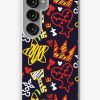 Redbubble Kingdom Hearts Crayon Style Pattern - Bright Samsung Galaxy Phone Case Best