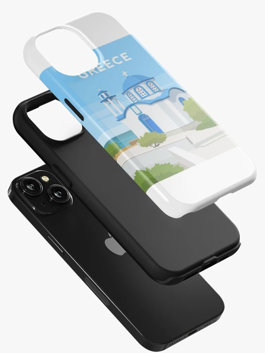 Redbubble Greece, Greek Island Church Iphone Case Online