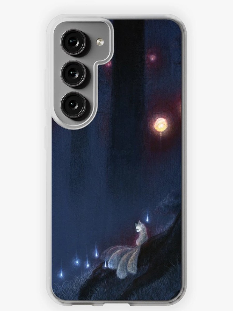 Redbubble Forest Ghost - Spirit Of The Dark Wood Samsung Galaxy Phone Case New