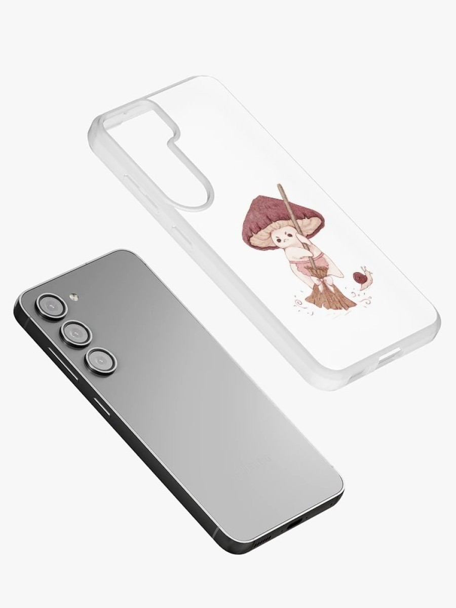 Redbubble Angy Mushroom Does Not Like To Clean Samsung Galaxy Phone Case Best