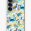 Redbubble Gouache Parasaurolophuses Samsung Galaxy Phone Case Wholesale