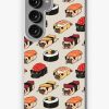 Redbubble Sushi Pug Samsung Galaxy Phone Case New