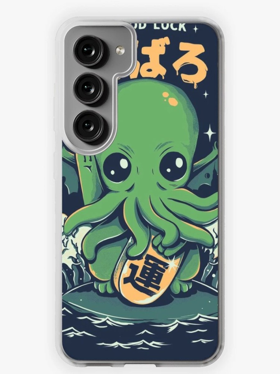 Redbubble Good Luck Cthulhu Samsung Galaxy Phone Case Clearance