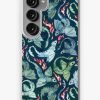 Redbubble Dragon Fire Dark Blue & Green Samsung Galaxy Phone Case Best