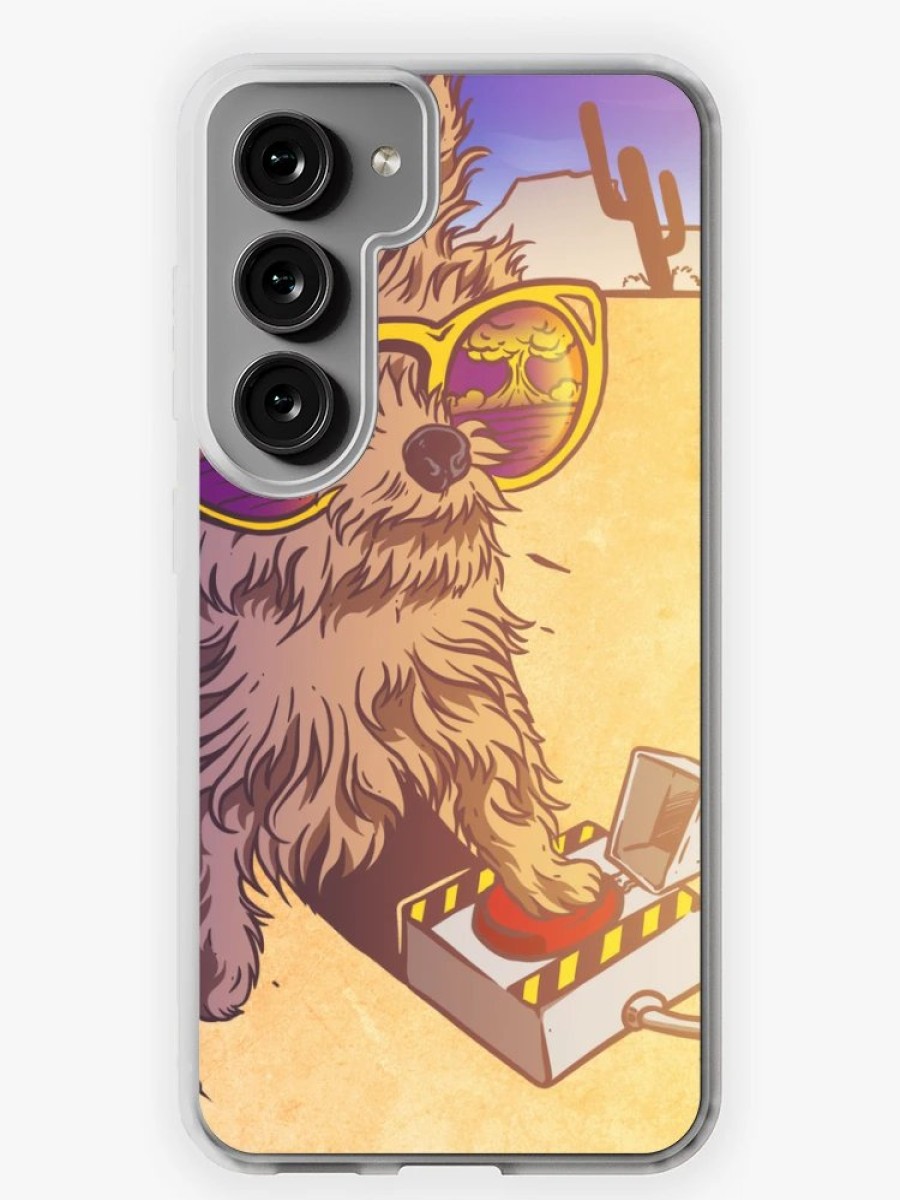 Redbubble Blowing Things Up! Samsung Galaxy Phone Case Clearance