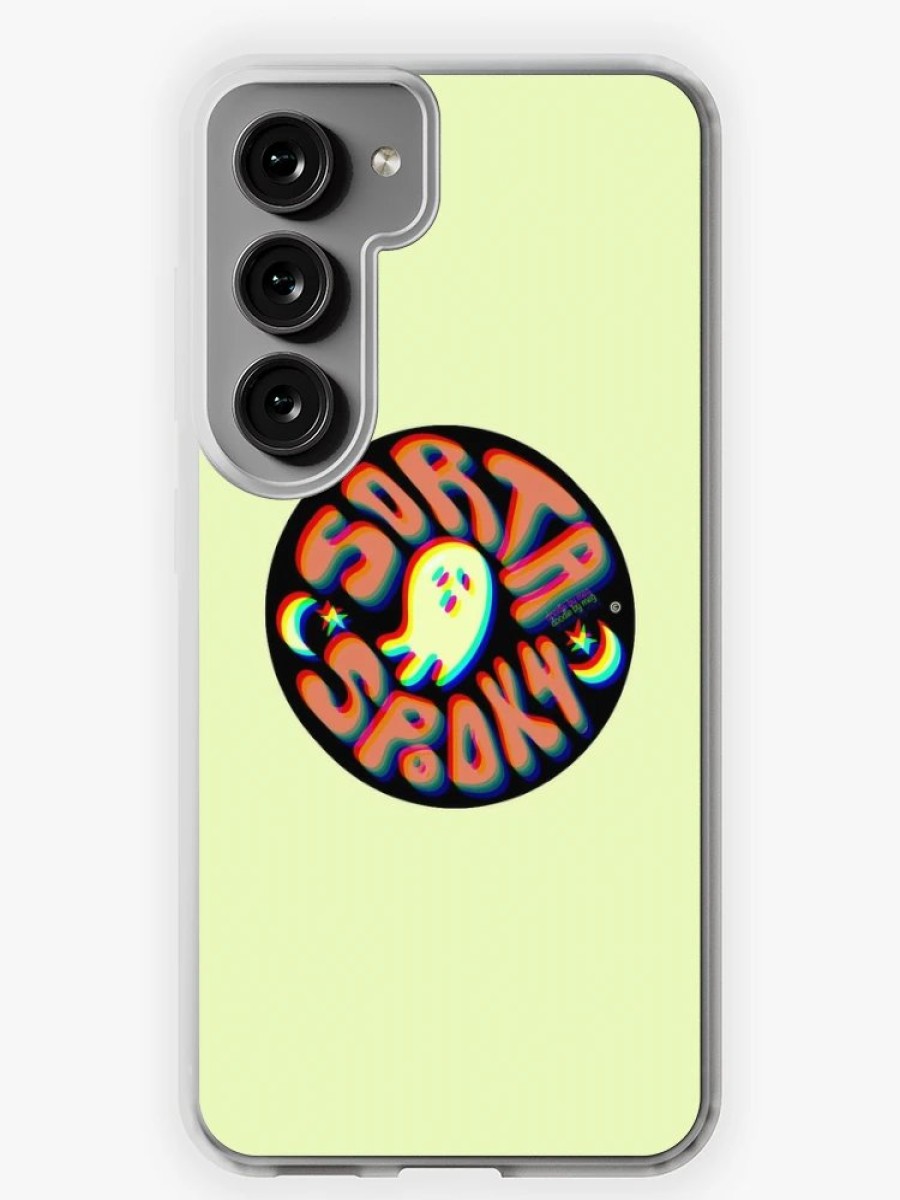 Redbubble Sorta Spooky © 3D Samsung Galaxy Phone Case New