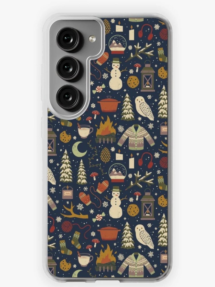 Redbubble Winter Nights Samsung Galaxy Phone Case Wholesale