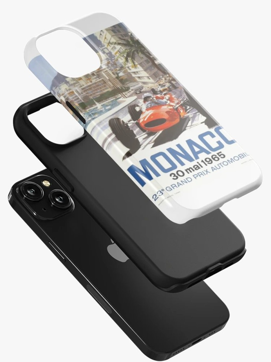 Redbubble 1965 Monaco Grand Prix Racing Poster Iphone Case Hot