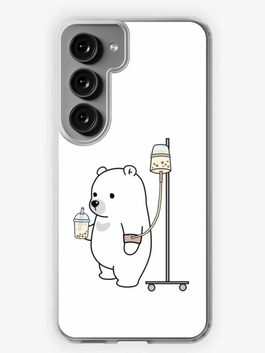 Redbubble Boba Bear Loves Boba Too Much! Samsung Galaxy Phone Case Online