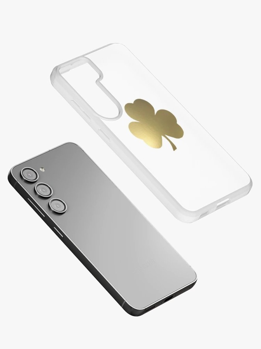 Redbubble Gold Shamrock Samsung Galaxy Phone Case New