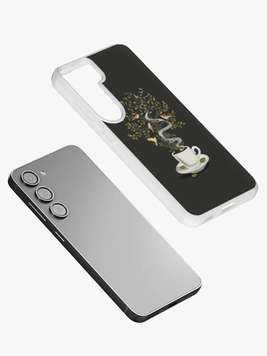 Redbubble A Cup Of Dreams Samsung Galaxy Phone Case Hot