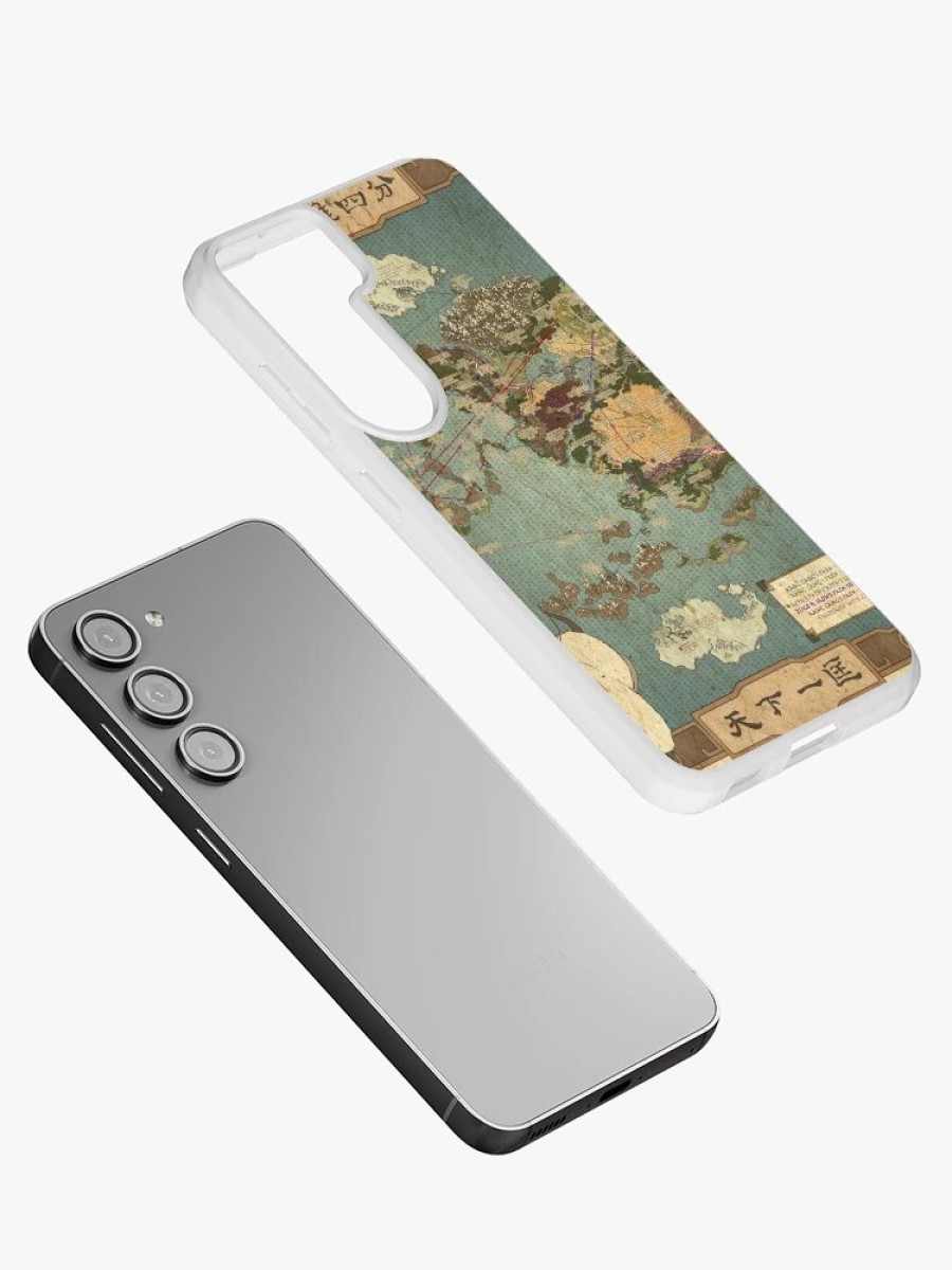 Redbubble Avatar The Last Airbender Map Samsung Galaxy Phone Case Best