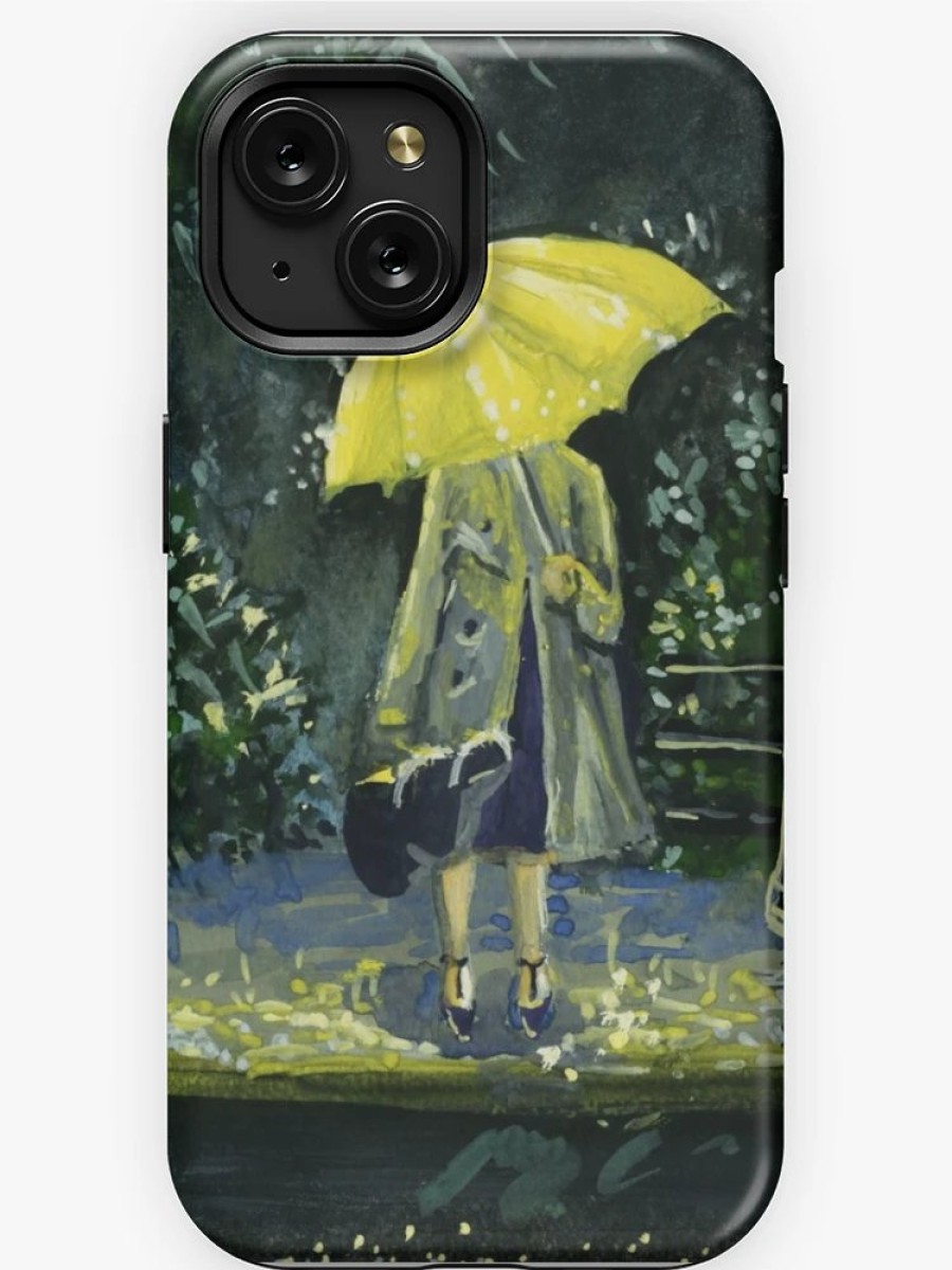 Redbubble Yellow Umbrella Part 2 Iphone Case New