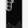 Redbubble Night Court Mountains - Black (Old Version) Samsung Galaxy Phone Case Best