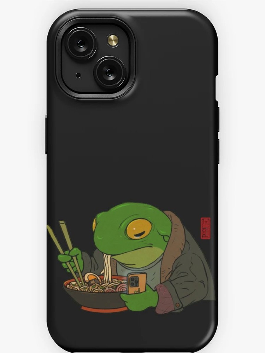 Redbubble Ramen Lover Frog Iphone Case New