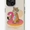 Redbubble Chillin, Flamingo Tiger Iphone Case Hot