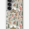 Redbubble Cozy Cabin / Light Grey Samsung Galaxy Phone Case New