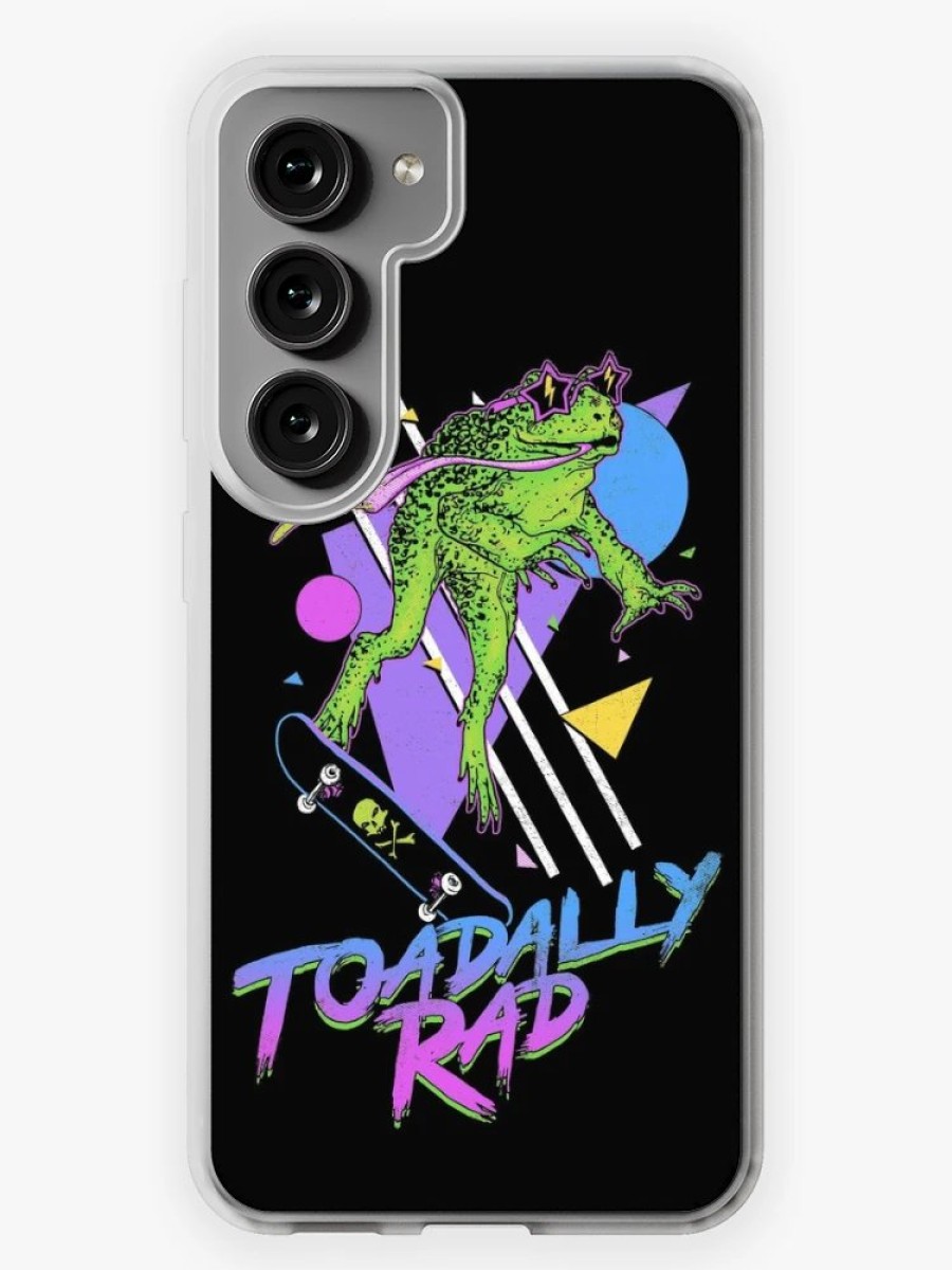 Redbubble Toadally Rad Samsung Galaxy Phone Case New