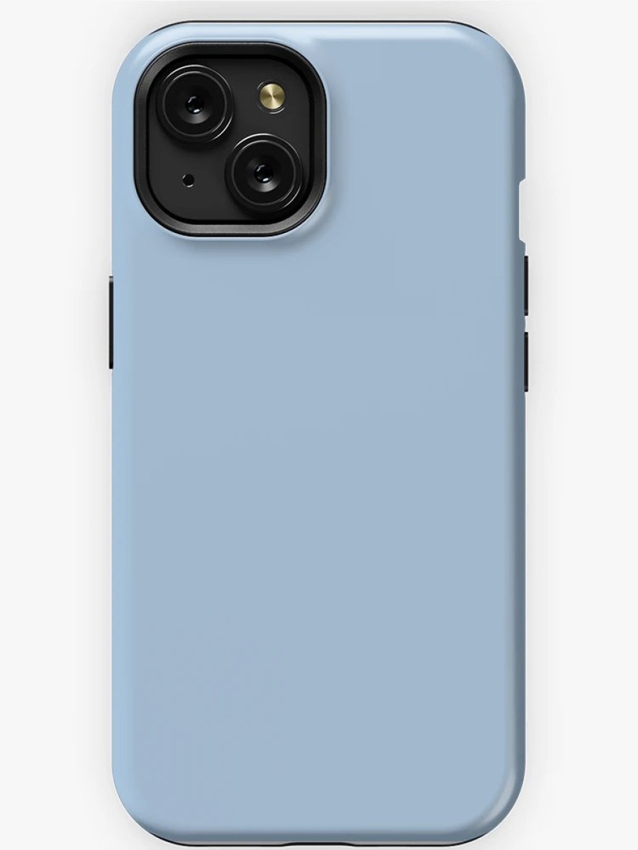 Redbubble Baby Blue Solid Color Decor Iphone Case Best