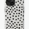 Redbubble Preppy Brushstroke Free Polka Dots Black And White Spots Dots Dalmation Animal Spots Design Minimal Iphone Case Wholesale