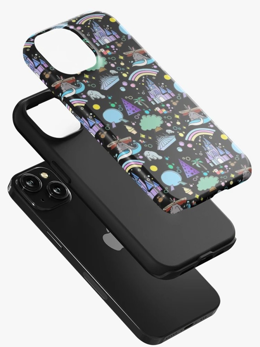 Redbubble Wdw Park Icons Dark Iphone Case Wholesale