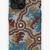 Redbubble Aboriginal Art Authentic - Wetland Dreaming Iphone Case New