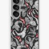 Redbubble Dragon Fire Dark Grey And Black Samsung Galaxy Phone Case Hot