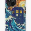 Redbubble The Great Kanagawa Wave And The Tardis Iphone Case Clearance